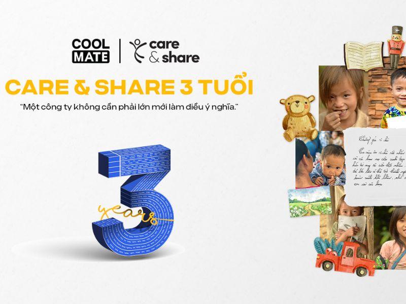 Đánh dấu cột mốc Care&Share: 3 năm - 1 hành trình diệu kỳ