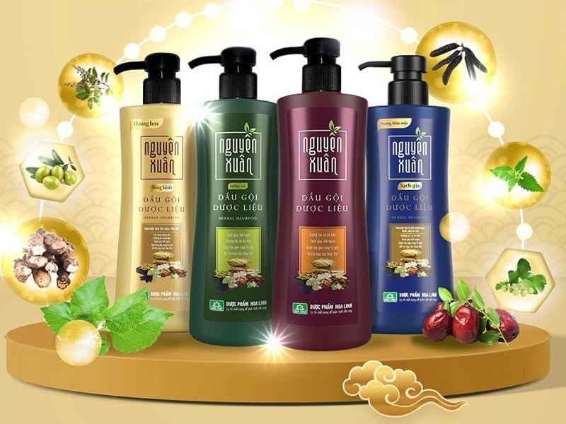 Dầu gội dược liệu Nguyên Xuân