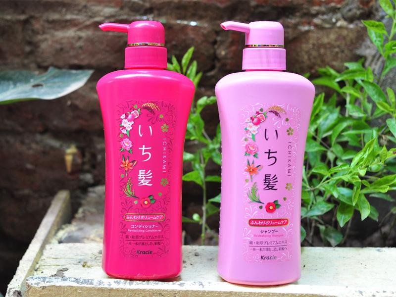 Dầu gội dưỡng ẩm Kracie Ichikami Intense