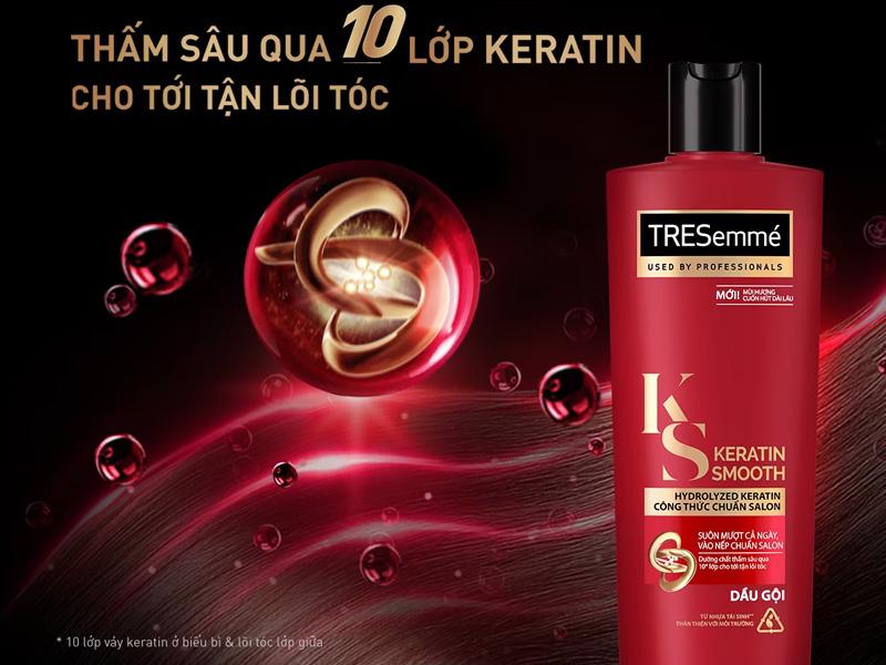 Dầu gội TRESemmé Keratin Smooth