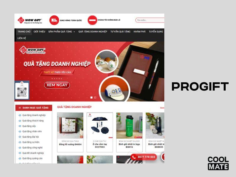 PROGIFT - địa chỉ in quà tặng theo yêu cầu 