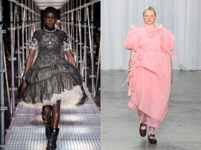 Váy búp bê balenciaga