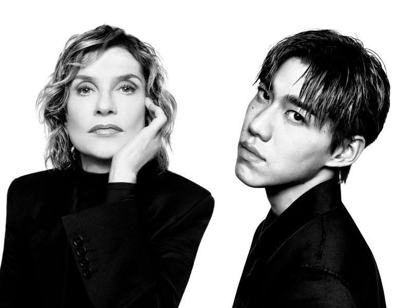 Đại sứ thương hiệu balenciaga châu Á Isabelle Huppert và PP Krit Amnuaydechkorn