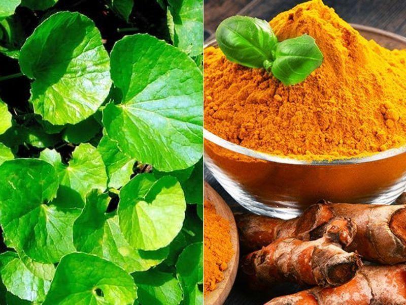 Mặt nạ rau má nghệ