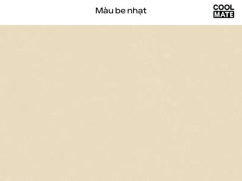 Màu be nhạt