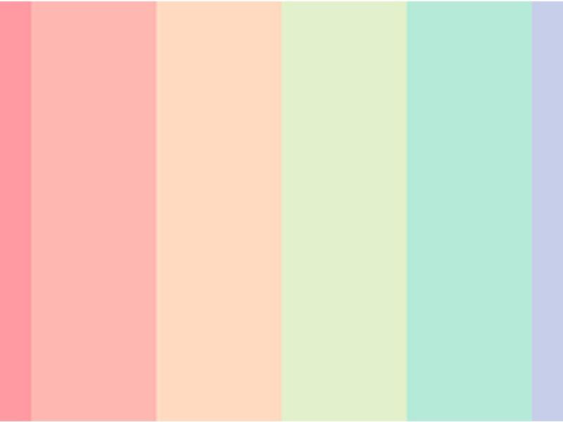 Tone màu Pastel còn nằm trong sự lựa chọn hàng đầu của các cô gái nữ tính