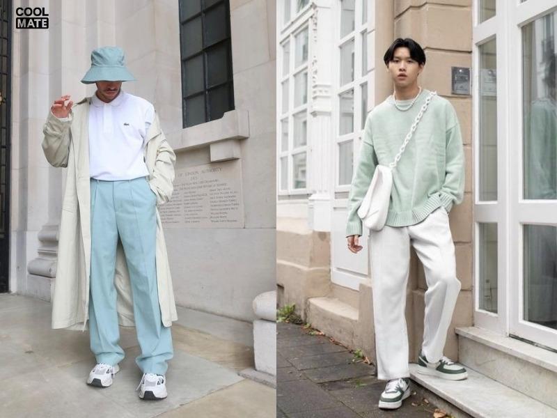 Chọn quần áo chứa màu pastel phù hợp