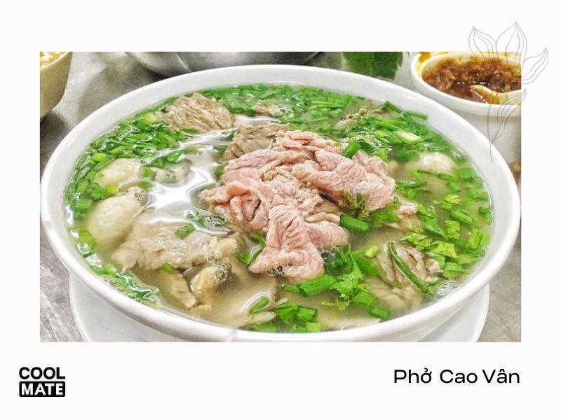 Phở Cao Vân - Quán phở Bắc ngon tại Quận 1, Sài Gòn