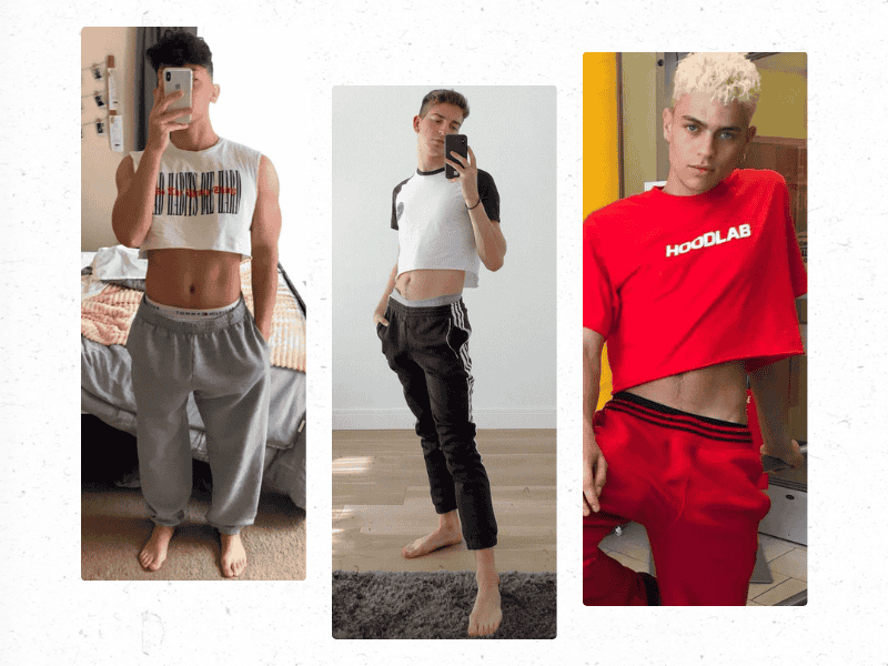 Bỏ túi 14 tips phối đồ với áo croptop nam ấn tượng, phong cách