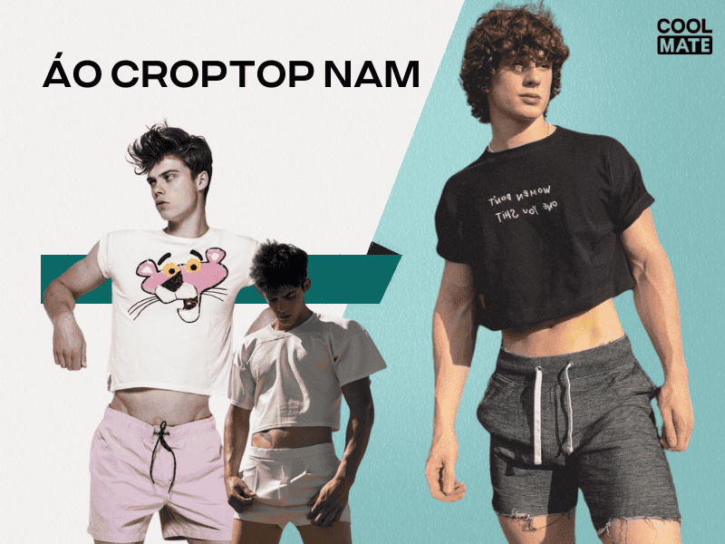 Bỏ túi 14 tips phối đồ với áo croptop nam ấn tượng, phong cách
