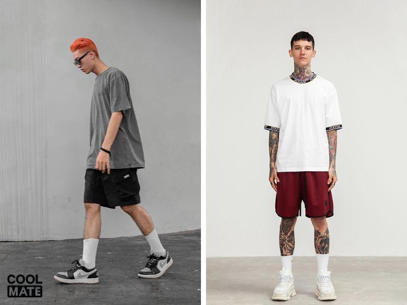 Phối đồ với tất cao cổ nam: Outfit năng động cho các chàng cá tính