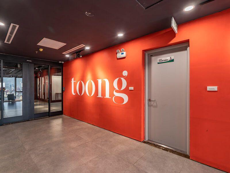 Toong Coworking Space - không gian làm việc hiện đại và nghệ thuật