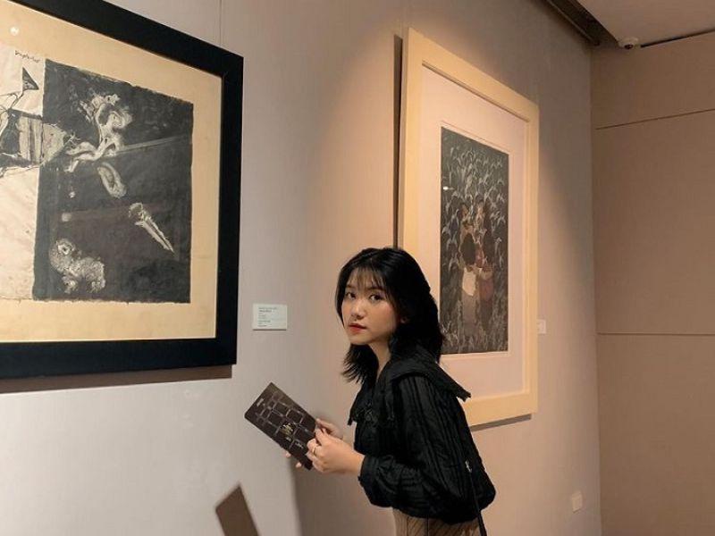 Bảo tàng Mỹ thuật Thành phố Hồ Chí Minh - chi tiết tác phẩm trưng bày