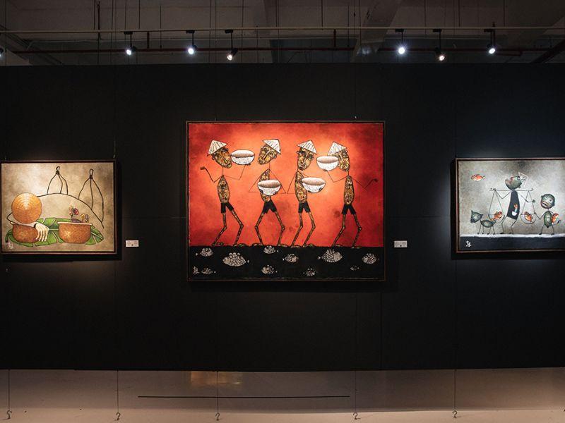 Lotus Gallery - không gian trưng bày rộng rãi
