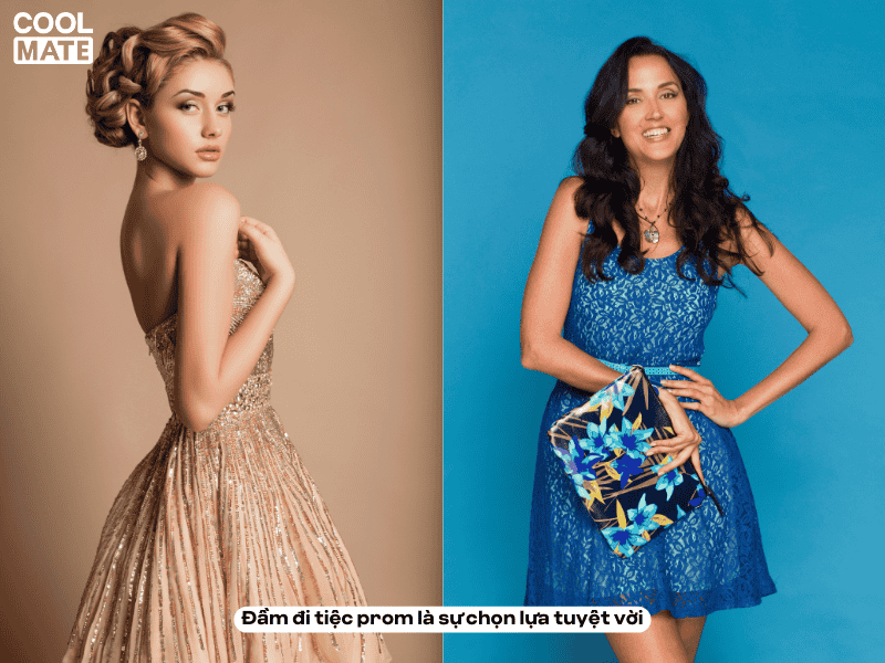 Hình ảnh minh họa cho đầm đi tiệc prom