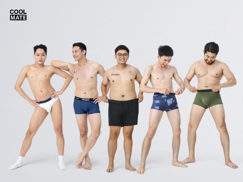 Lợi ích của việc chọn đúng kiểu dáng quần lót nam