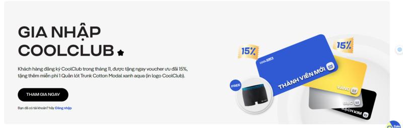 Ưu đãi CoolClub