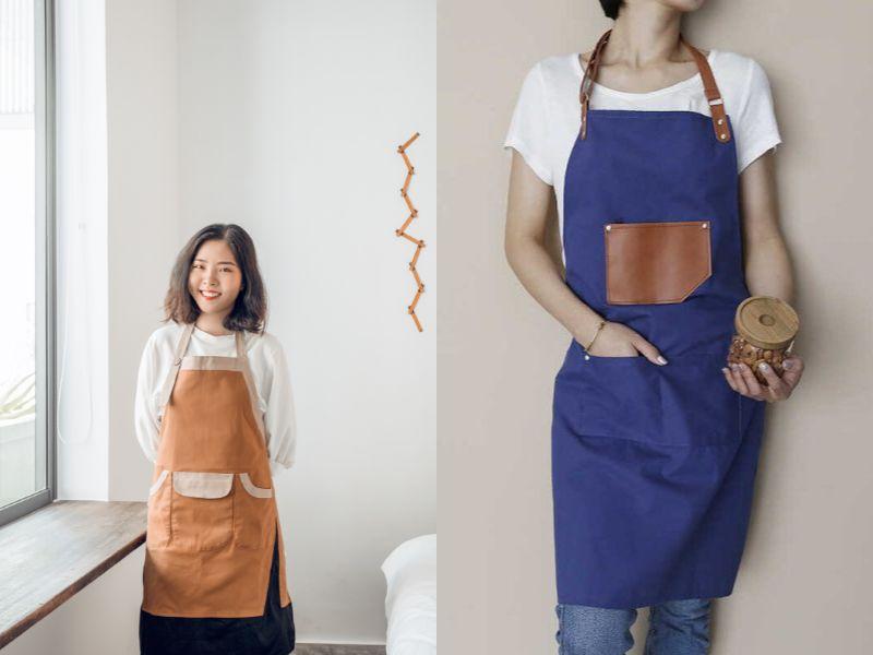 Tạp dề yếm dài, che chắn tốt
