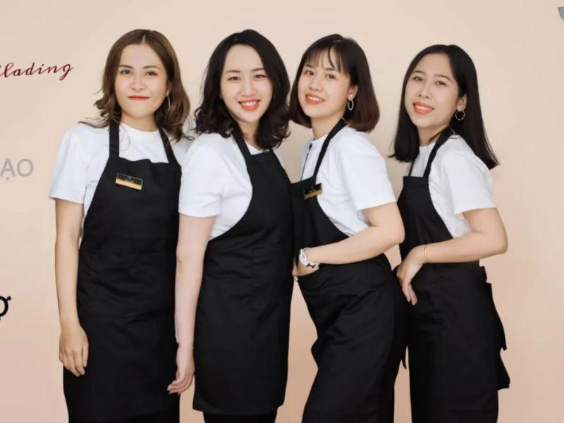 Tạp dề đồng phục spa