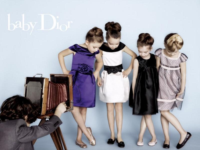Dòng sản phẩm thời trang trẻ em của Dior