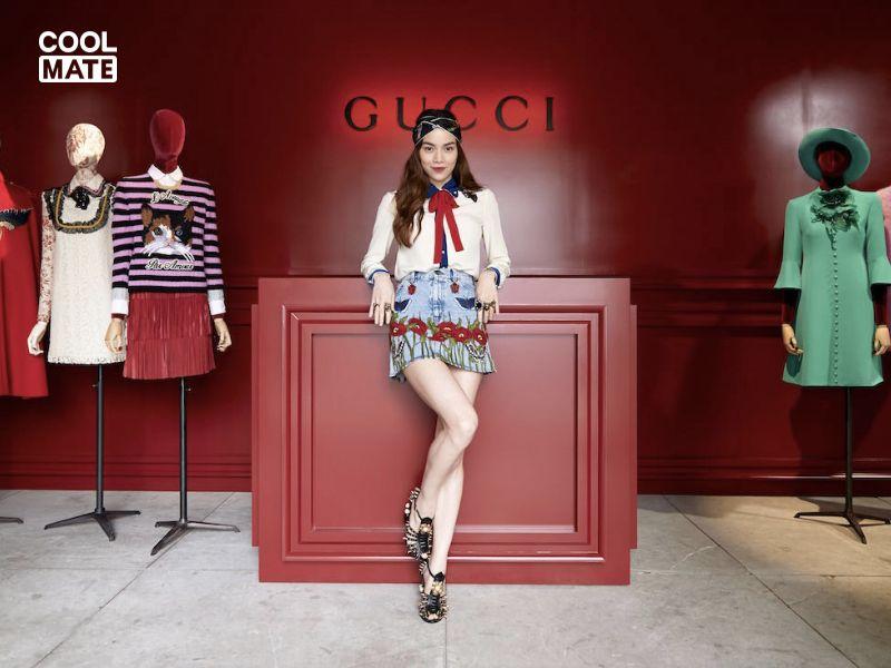 Hồ Ngọc Hà đại sứ thương hiệu cho Gucci tại Việt Nam