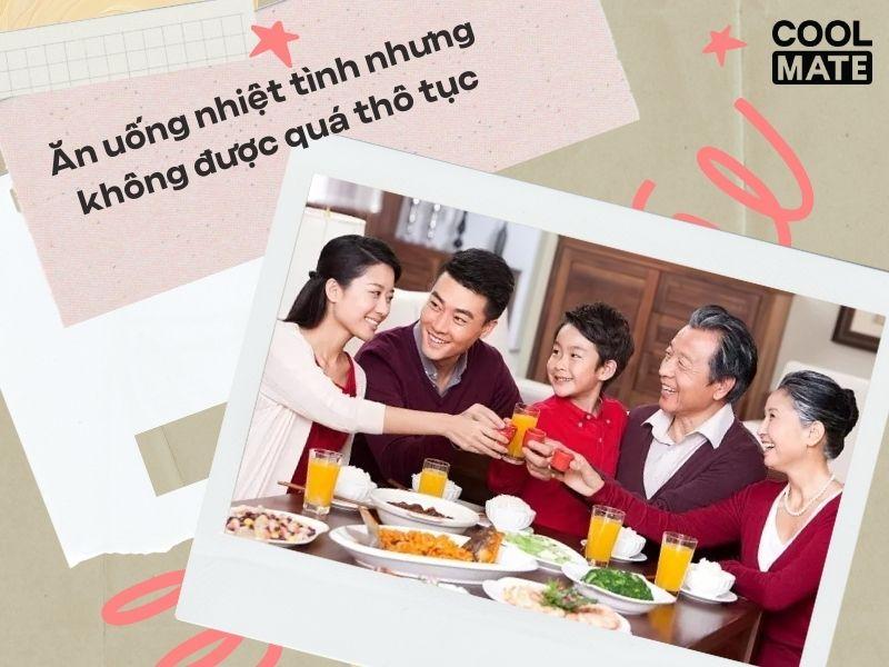 Ăn uống lịch sự và thoải mái