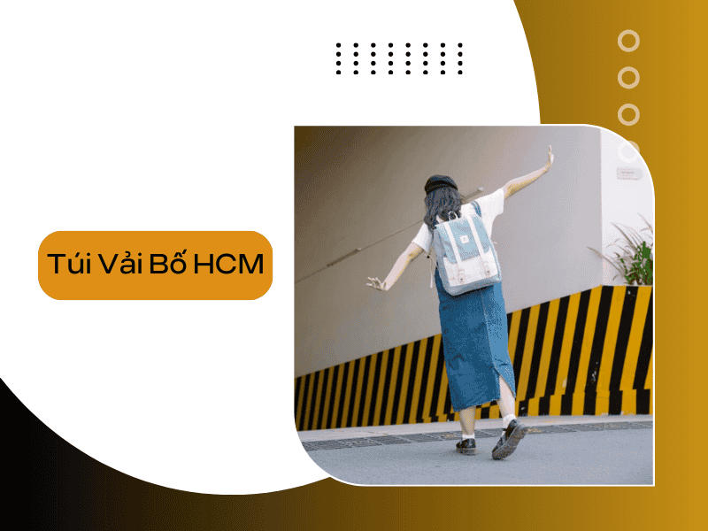 Ngoài in túi vải, Túi Vải Bố HCM còn in balo theo yêu cầu