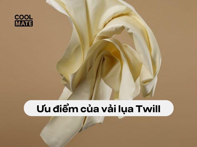 Ưu điểm của vải Cotton Twill