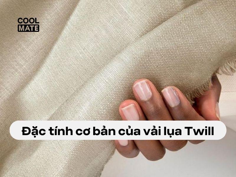 Đặc tính của vải lụa cotton Twill