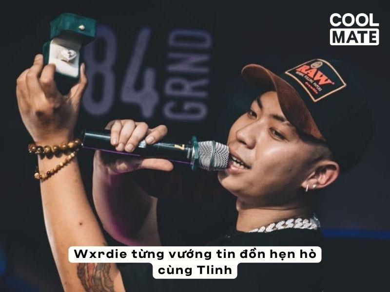 Wxrdie từng vướng tin đồn hẹn hò cùng Tlinh