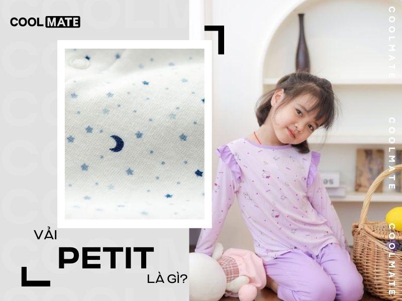 Vải petit thường là loại vải bông mỏng, có in những họa tiết nhỏ