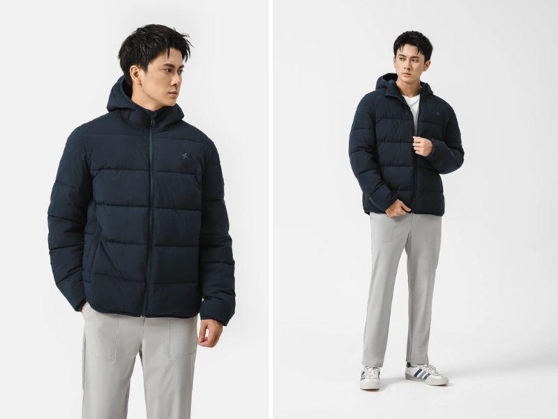 Áo phao Coolmate không chỉ giữ ấm hiệu quả mà còn mang đến phong cách thời trang "chuẩn soái ca"