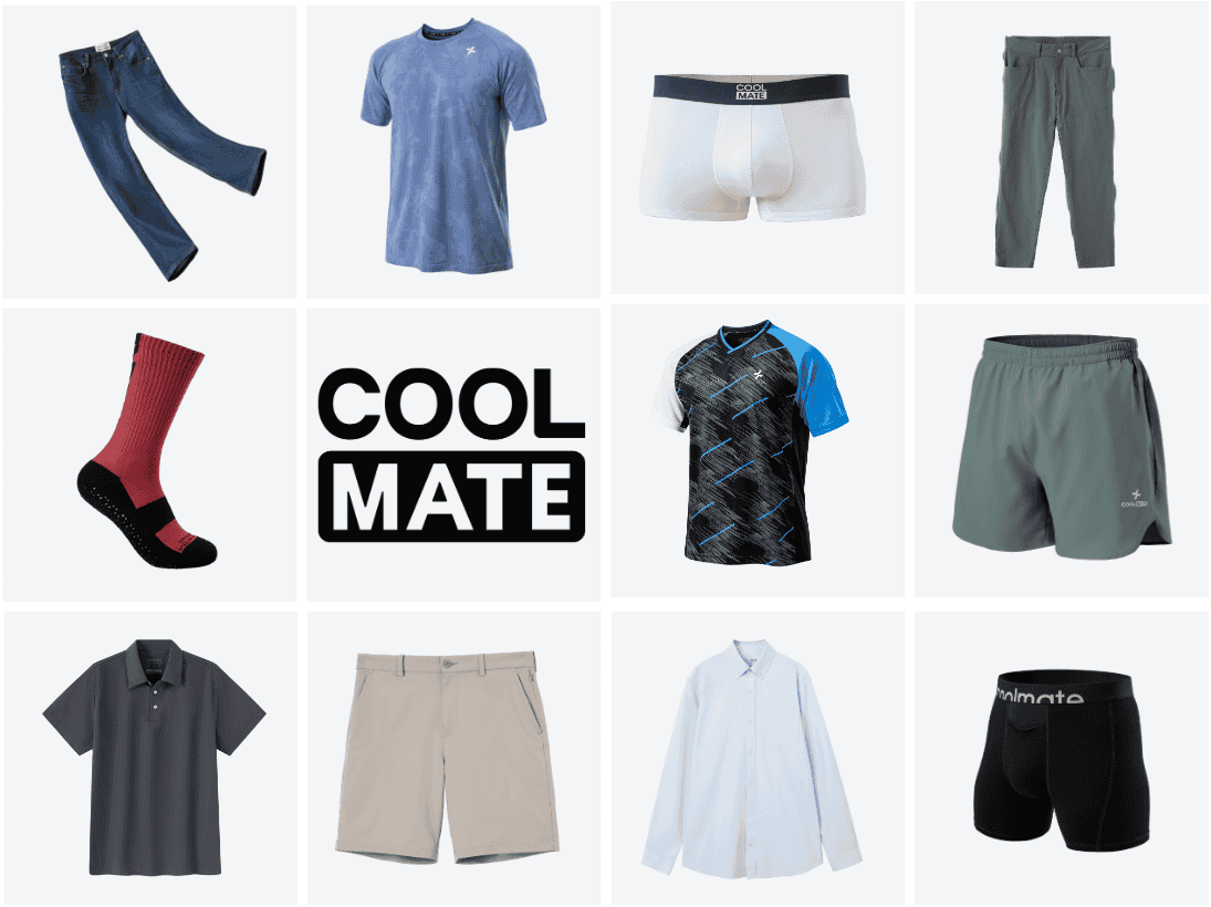Sản phẩm đa dạng của Coolmate và sẽ tiếp tục mở rộng trong thời gian tới