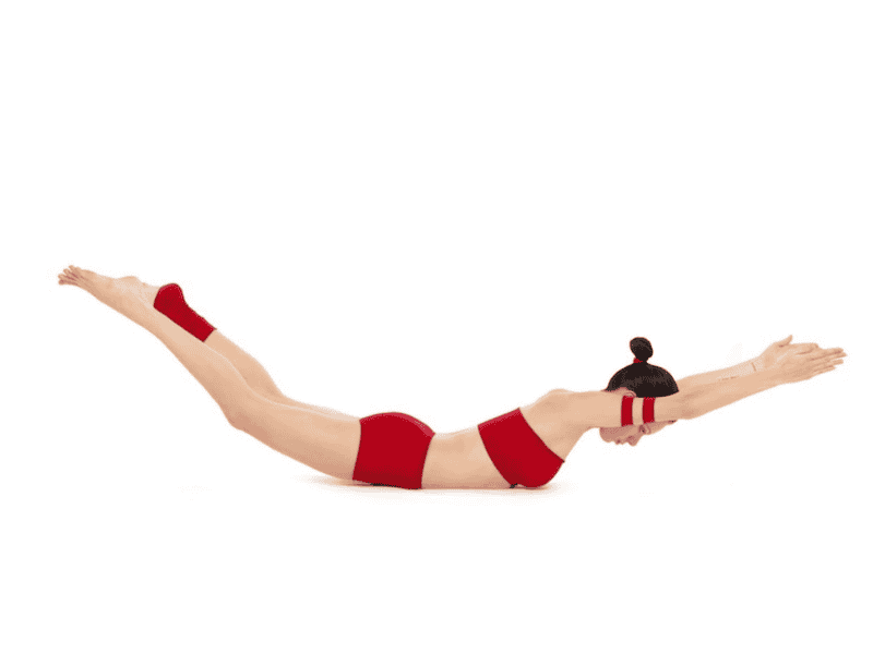 Tư thế nâng cao của Shalabhasana