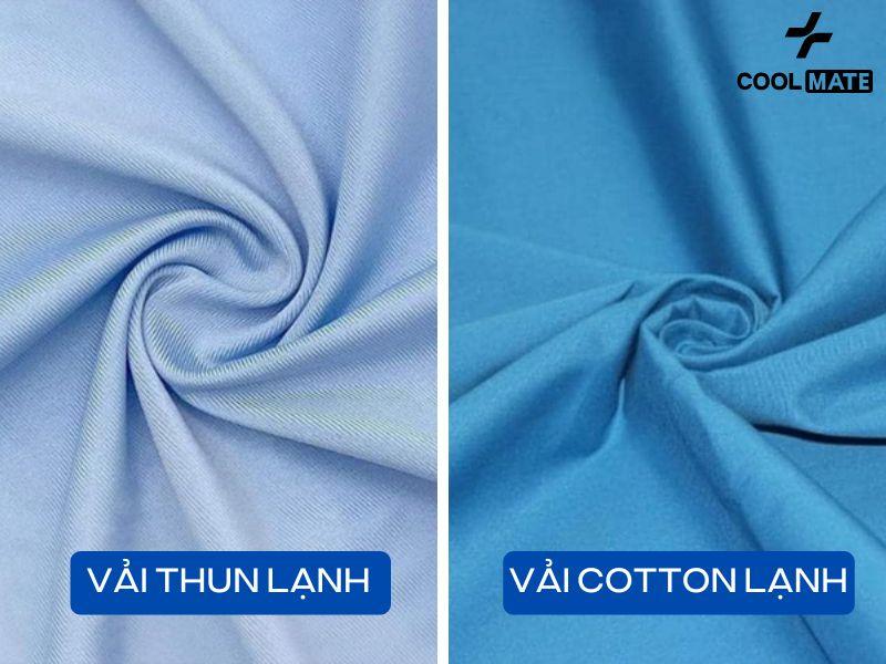 Vải thun lạnh và thun cotton lạnh