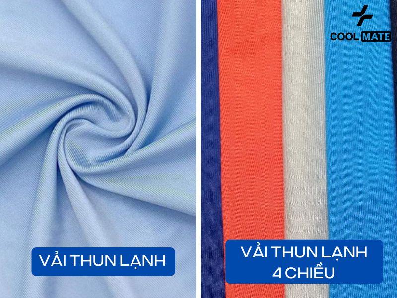 Vải thun lạnh 4 chiều