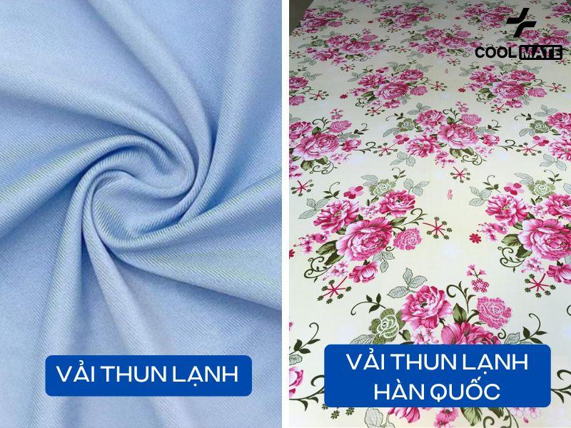 Vải thun lạnh Hàn Quốc