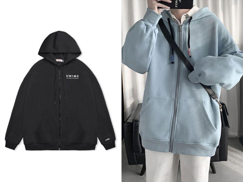 Áo hoodie zip là gì?