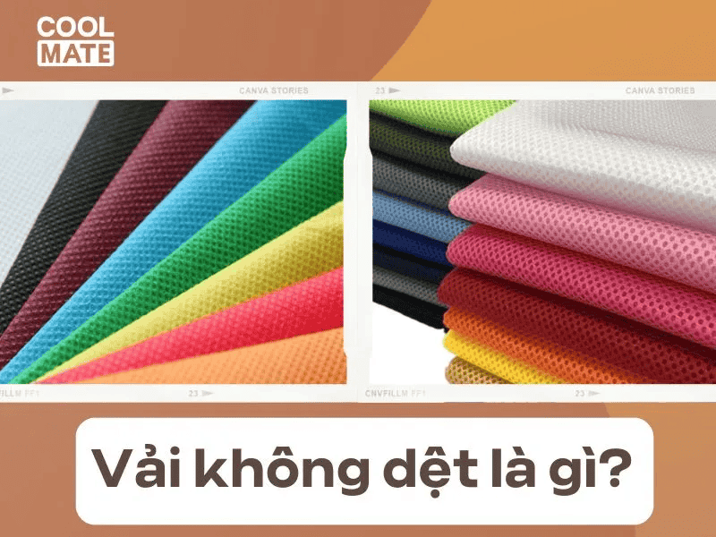 Sợi vải không dệt được làm từ các hạt nhựa Polypropylene