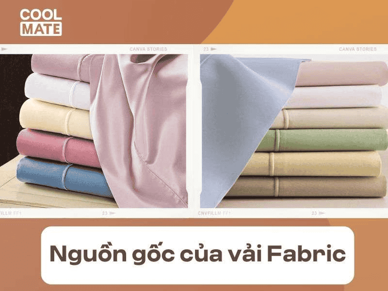 Các loại sợi Fabric có nguồn gốc rất đa dạng 
