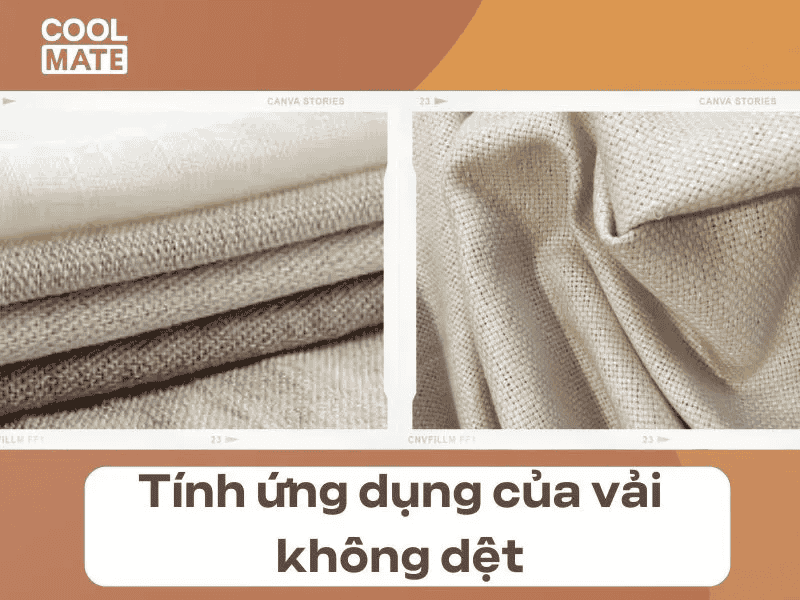 Vải không dệt được sử dụng cực kỳ phổ biến trong mọi lĩnh vực hiện nay