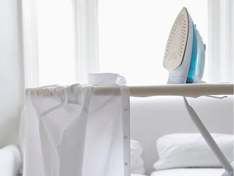 Ủi sơ mi vải Tencel đúng cách