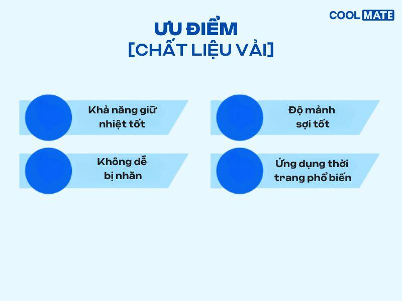 Vải len dệt kim được sử dụng rất nhiều trong đời sống hàng ngày nhờ những ưu điểm như sau 