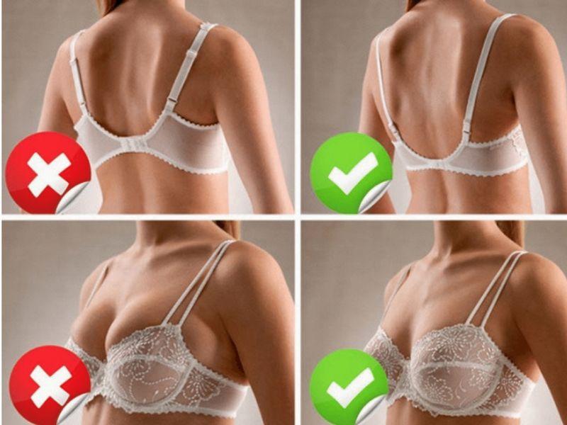 Các lỗi thường gặp khi mặc áo ngực