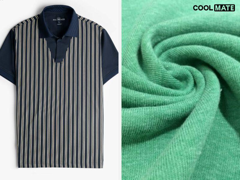 Vải CVC mềm mại, thấm hút tốt, bền đẹp