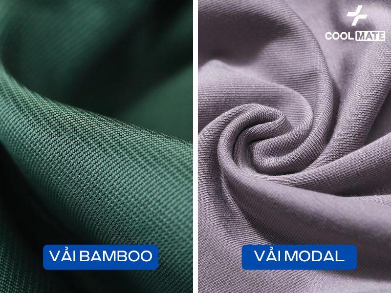 So sánh vải Bamboo và Modal 