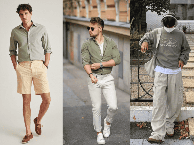 Nam giới có hợp với màu xanh lá pastel không?