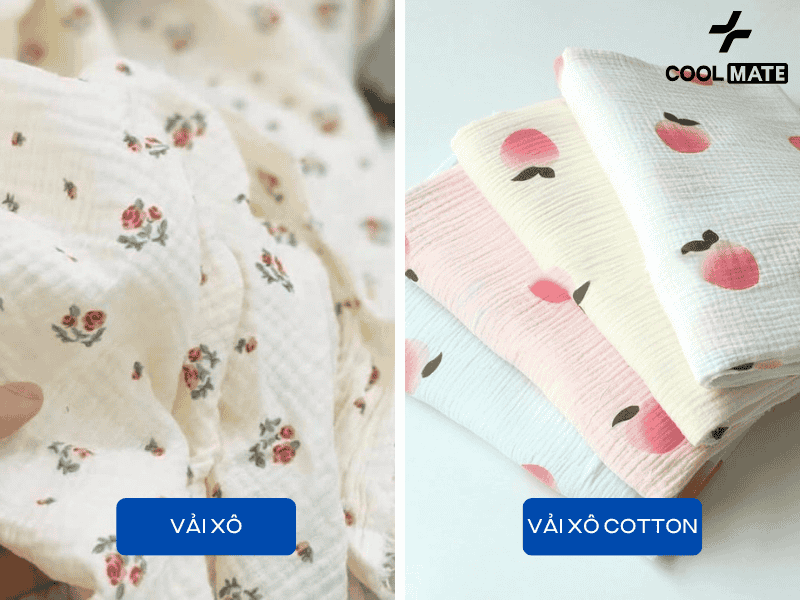Vải xô cotton có tính kháng khuẩn cao