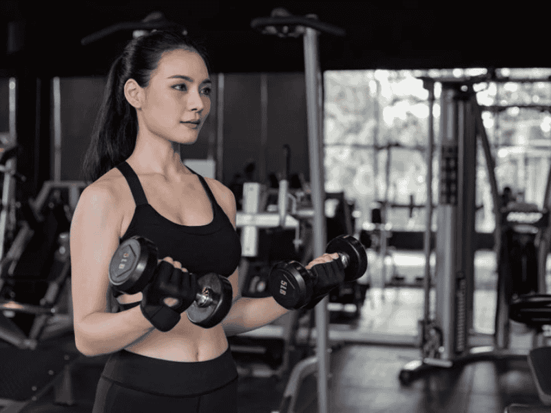 Mặc áo lót giúp nàng tăng hiệu quả tập luyện