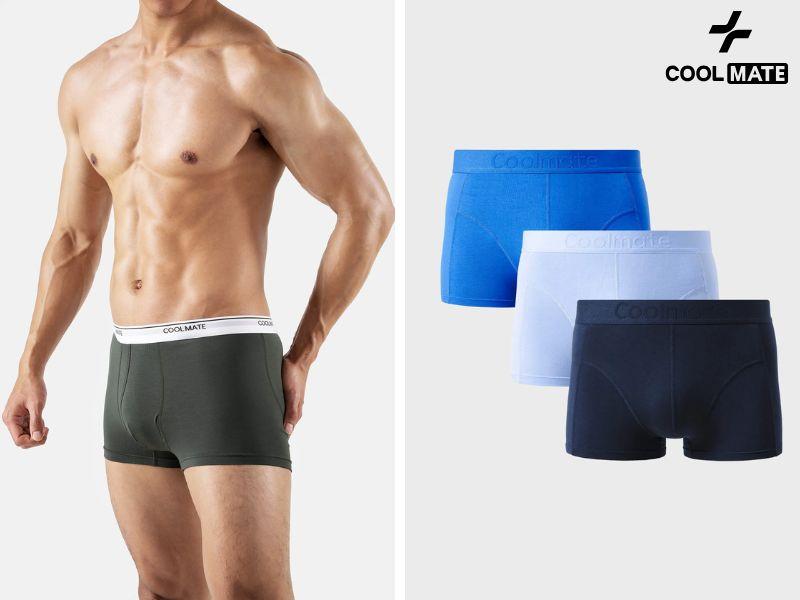 Quần lót nam tại Coolmate làm từ chất liệu Tencel và Modal